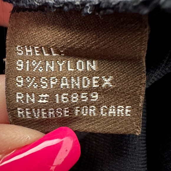 J.McLaughlin Black Textured Knit Jacquard Crew Neck Cap Sleeve Swing Dress - Picture 6 of 6